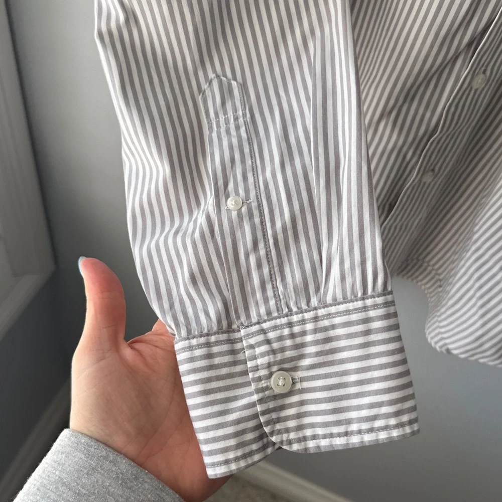 J.Crew‎ Stretch Secret Wash Button Down Shirt in Poplin